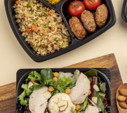 단체도시락사진